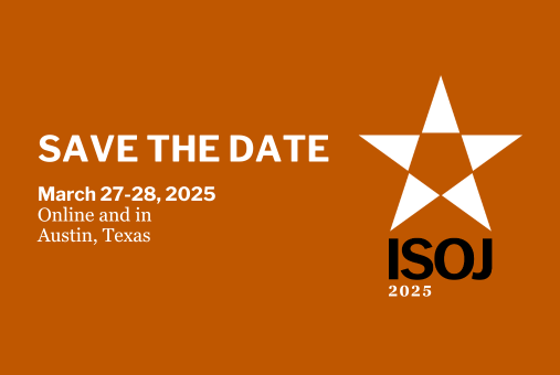 Save the Date March 27-28 for ISOJ 2025